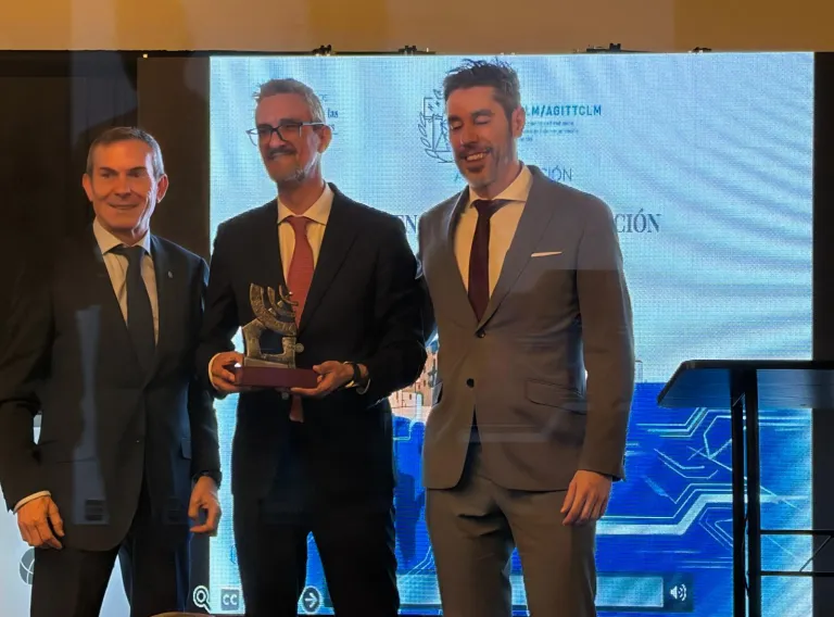 La Agencia de Transformación Digital de Castilla-La Mancha y el foro Five CLM, premiados por el Colegio de Ingenieros Técnicos de Telecomunicaciones