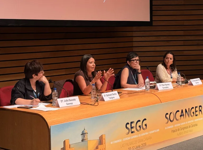 Castilla-La Mancha expone en el Congreso Nacional de Geriatría el modelo de cuidados que la sitúa como referente en dependencia