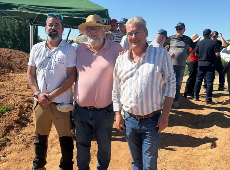 Campos de ensayo agrícola en Espinosa de Henares