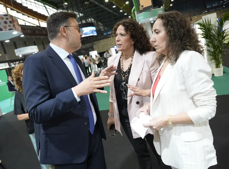 El consejero de Educación, Cultura y Deportes, Amador Pastor, durante la celebración de la Culture &amp; Museums International Tech Forum que tiene lugar en Málaga