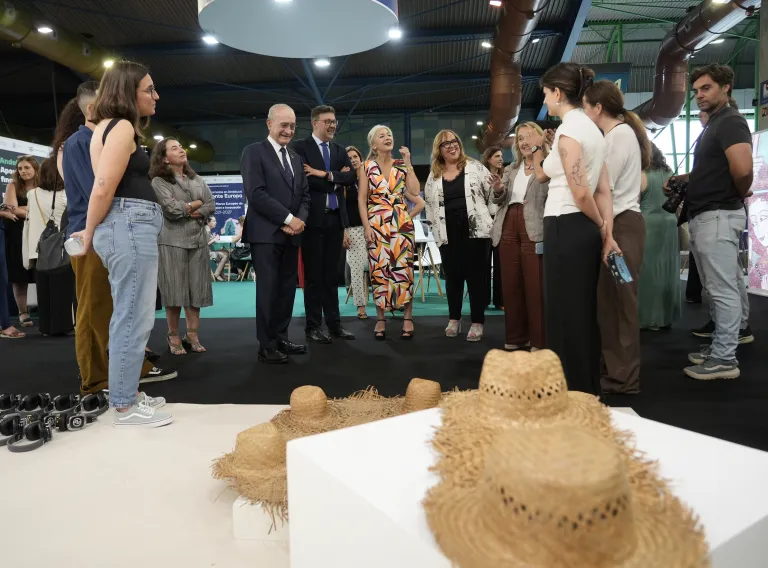 El consejero de Educación, Cultura y Deportes, Amador Pastor, durante la celebración de la Culture &amp; Museums International Tech Forum que tiene lugar en Málaga