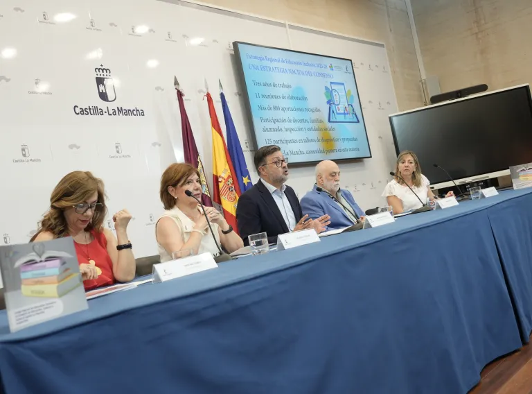 Amador Pastor en la presentación de la Estrategia Regional de Educación Inclusiva