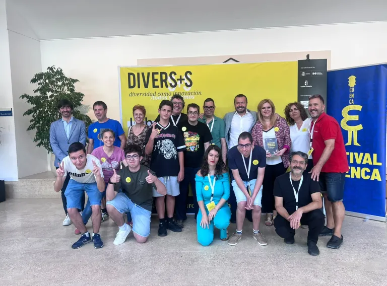 José Luis Escudero en el evento de experiencias musicales inclusivas de la entidad Divers+s