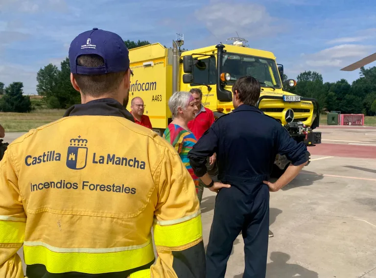 Campaña de prevención y extinción de incendios en Guadalajara