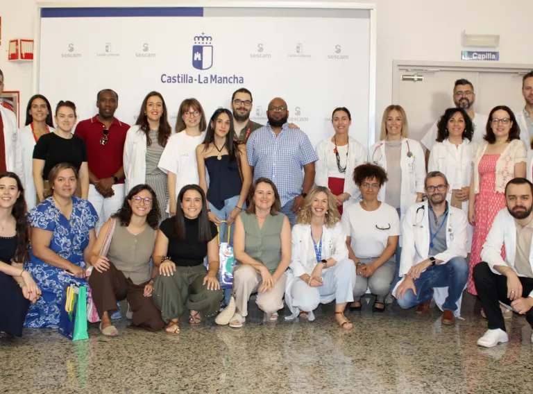 La Gerencia de Tomelloso da la bienvenida a siete nuevos residentes que inician su formación especializada