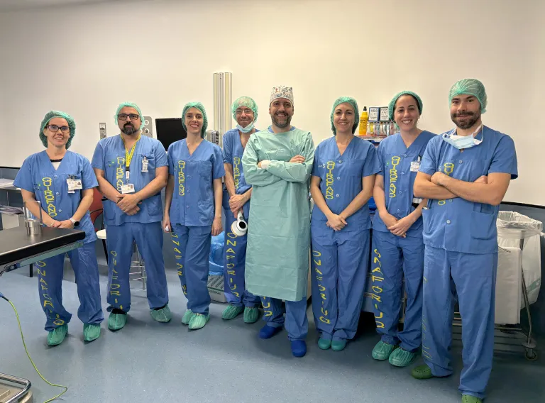 Equipo de braquiterapia oftálmica del Hospital Universitario de Albacete