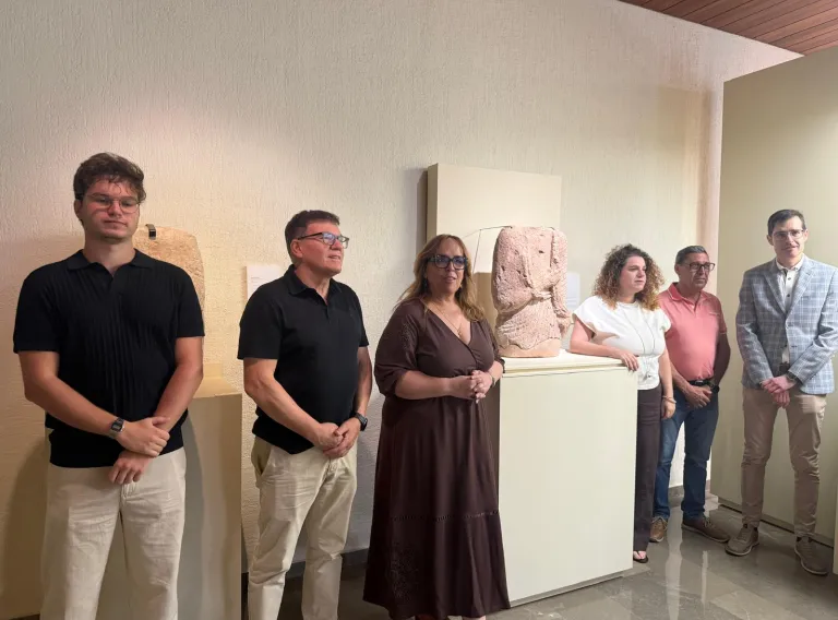 Carmen Teresa Olmedo en la presentación del Togado en el Museo Provincial de Albacete