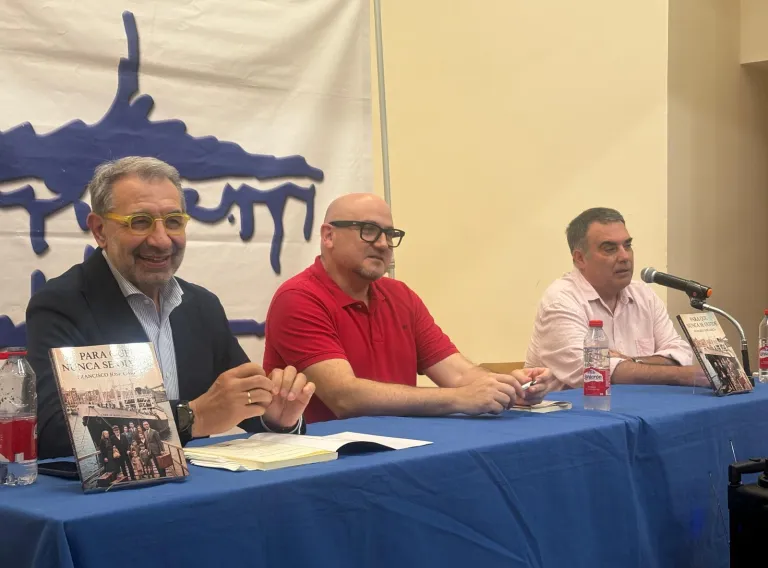 Jesús Fernández Sanz en la presentación libro 'Para que nunca se olvide', de Francisco José García