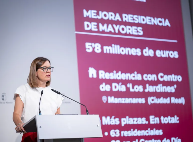 El Gobierno del presidente García-Page destina 5,8 millones de euros al nuevo contrato de la residencia de mayores ‘Los Jardines’ de Manzanares