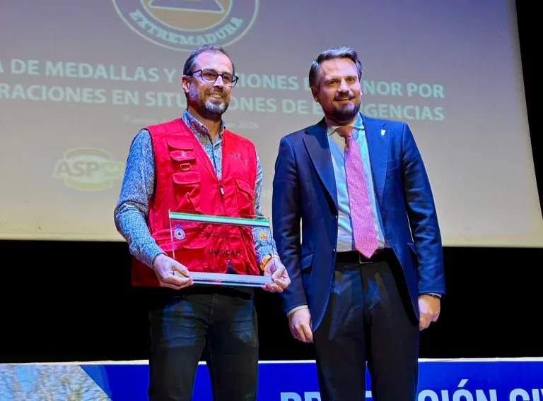 El dispositivo Infocam de Castilla-La Mancha, reconocido por su colaboración en la extinción del incendio de Jarilla en 2025
