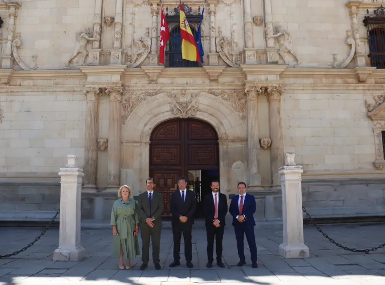 El vicepresidente segundo se ha reunido con el rector de la Universidad de Alcalá