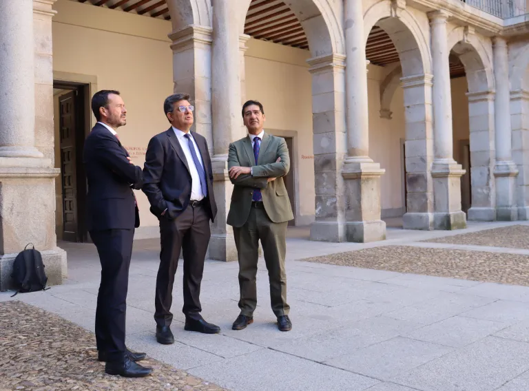 El vicepresidente segundo se ha reunido con el rector de la Universidad de Alcalá