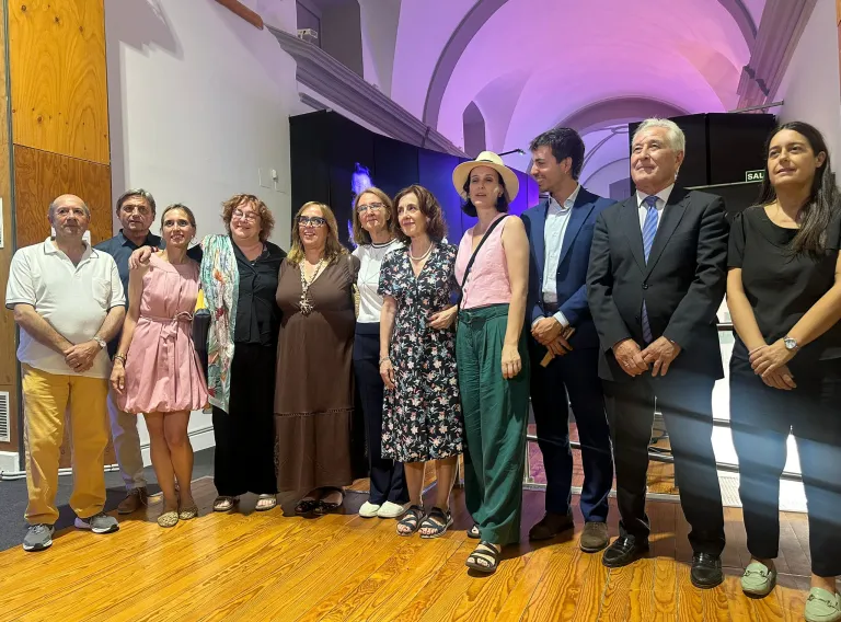 Carmen Teresa Olmedo en la inauguración de la exposición 'Lope para todos'