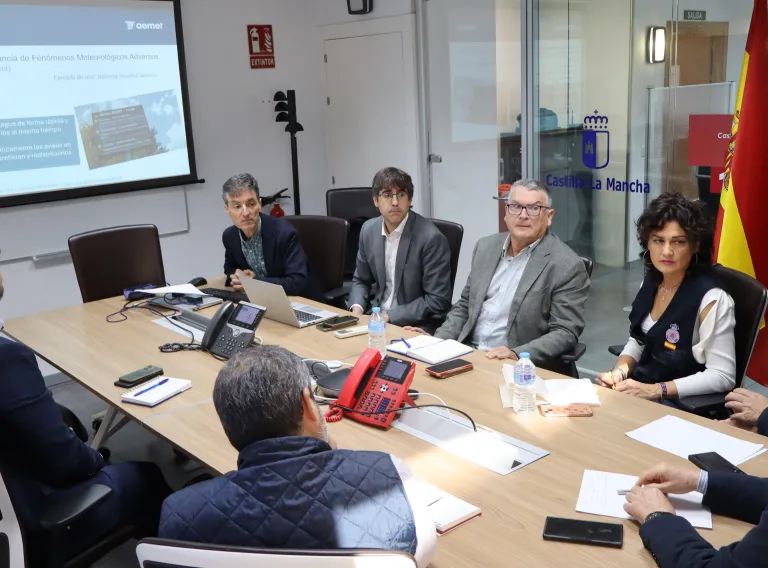 El Gobierno de Castilla-La Mancha asiste a la presentación del Plan Estratégico de AEMET para el periodo 2025-2029