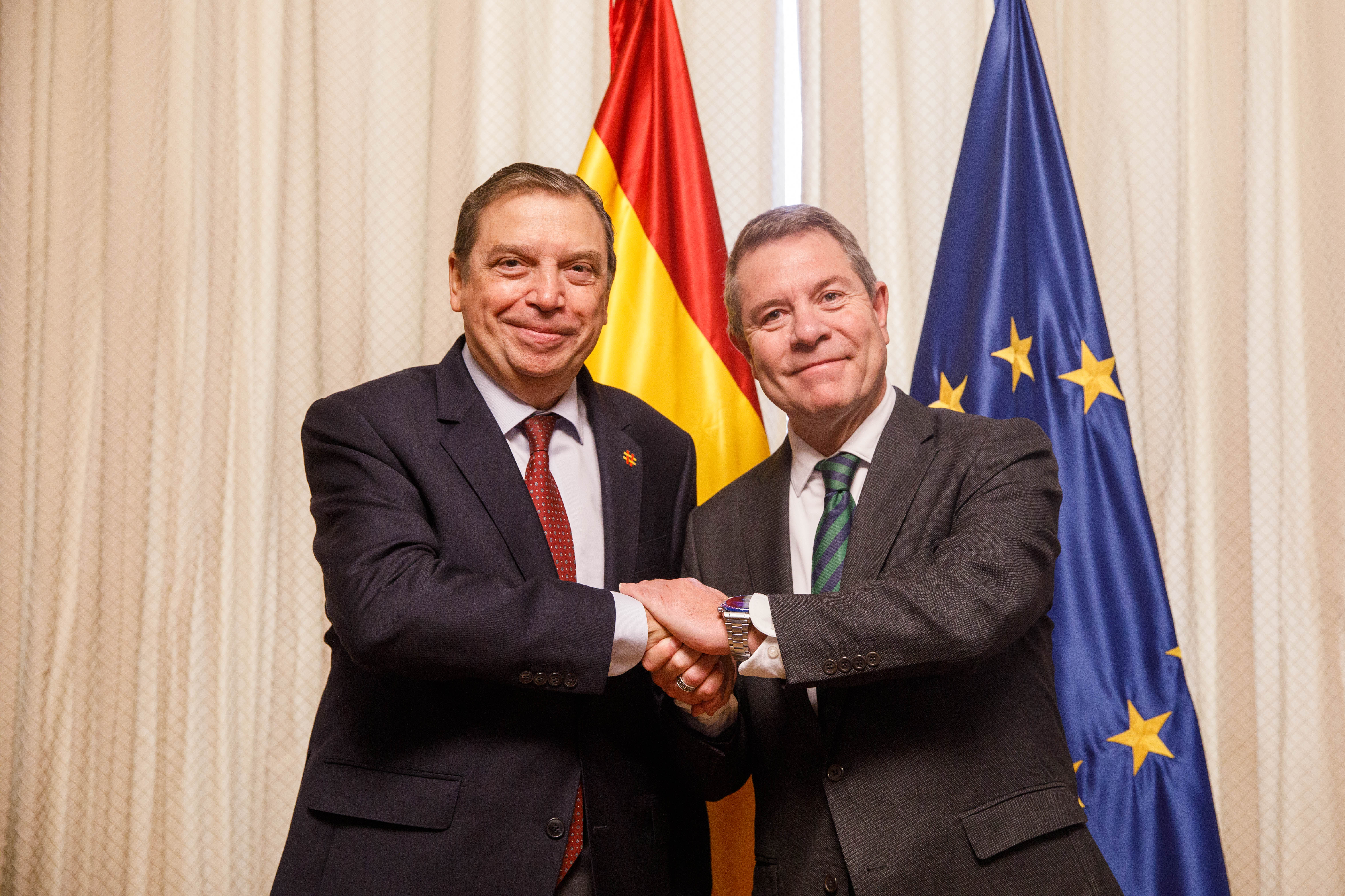 El presidente García-Page y el ministro Planas defienden una PAC con fondos suficientes para hacer frente a los retos del sector agrario